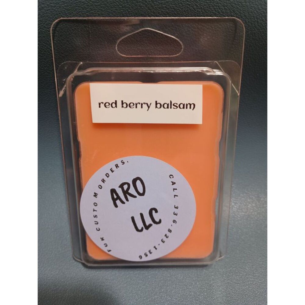 "Red Berry Balsam" Scented Wax Melts Breakaway Tarts-Fragrance Wax Product
